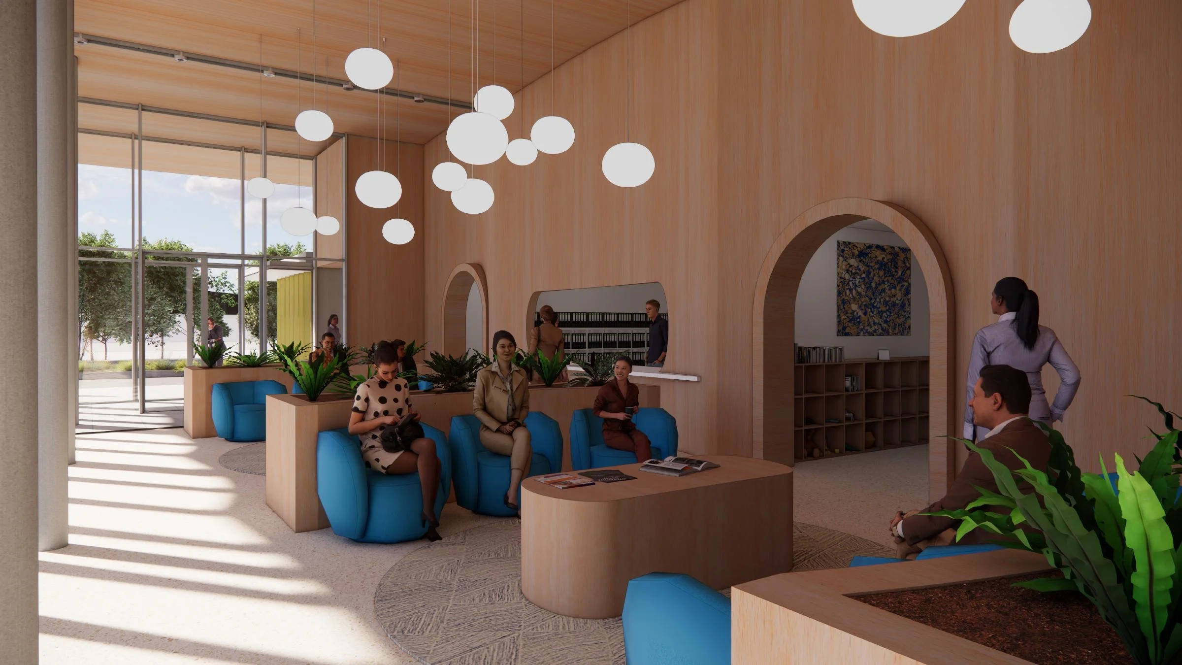 Waiting lounge